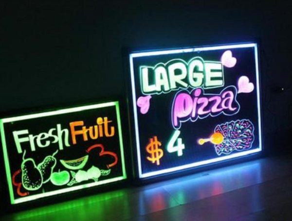 Mẫu Bảng Hiệu Sinh Tố Nước Ép Trái Cây Đẹp, Độc Đáo bảng hiệu sinh tố nước ép đèn led