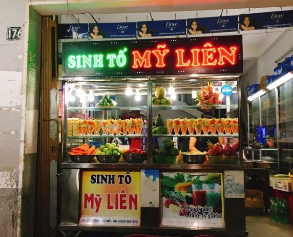 Mẫu Bảng Hiệu Sinh Tố Nước Ép Trái Cây Đẹp, Độc Đáo biển quảng cáo sinh tố đèn led