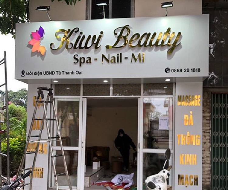 Mẫu Biển Quảng Cáo Tóc và Móng Đẹp, Hot Nhất bien quang cao toc va mong