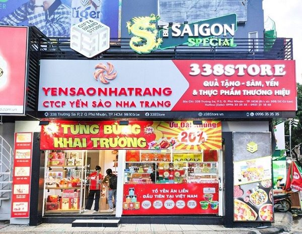 Bảng Hiệu Quảng Cáo Yến Sào Đẹp, Thiết Kế Sang Trọng biển quảng cáo yến sào đẹp