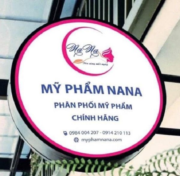 Mẫu Biển Quảng Cáo Mỹ Phẩm Đẹp, Cao Cấp biển vẫy mỹ phẩm