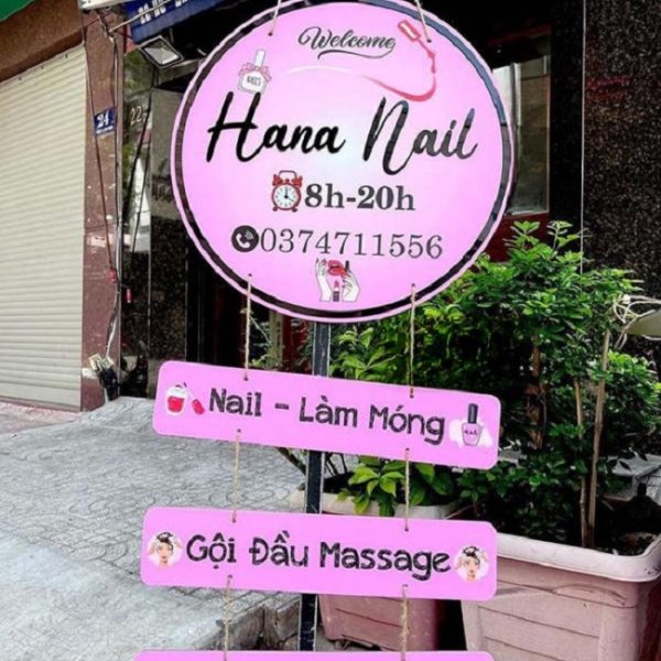 biển nail đứng đẹp