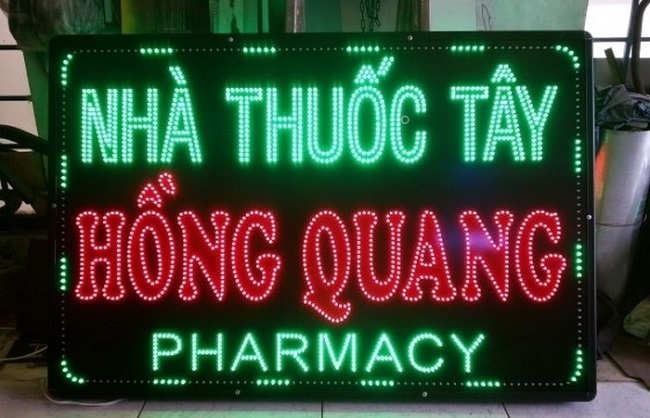 bien-vay-quay-thuoc-dep biển vẫy quầy thuốc tây đẹp