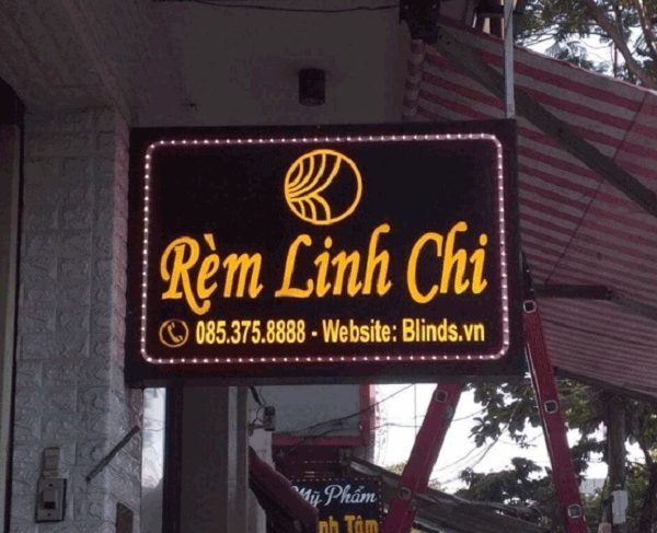 Mẫu Biển Quảng Cáo Rèm Cửa Đẹp, Sang Trọng biển vẫy bán rèm cửa