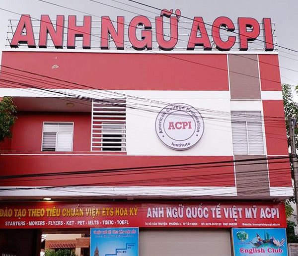 Các Mẫu Biển Quảng Cáo Trung Tâm Tiếng Anh, Ngoại Ngữ Đẹp chọn chất liệu phù hợp