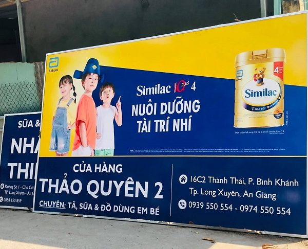 Mẫu Biển Hiệu Đẹp Cho Các Cửa Hàng Kinh Doanh chất liệu làm bảng hiệu cửa hàng