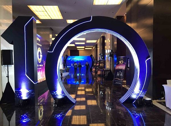 Mẫu Cổng Chào Sự Kiện, Hội Nghị Đẹp, Chuyên Nghiệp cổng chào hộp đèn mica