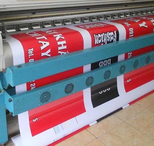 Phông Bạt Hiflex Xanh In Kỹ Thuật Số iN Bat Kho Lon28