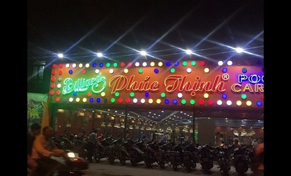 Mẫu Bảng Hiệu Bida Đẹp, Phong Cách Hiện Đại bảng hiệu quán bida đẹp