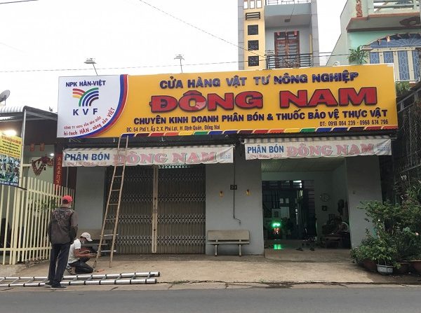Mẫu Bảng Hiệu Cửa Hàng Vật Tư Nông Nghiệp Đẹp, Thu Hút làm bảng hiệu cửa hàng vật tư nông nghiệp