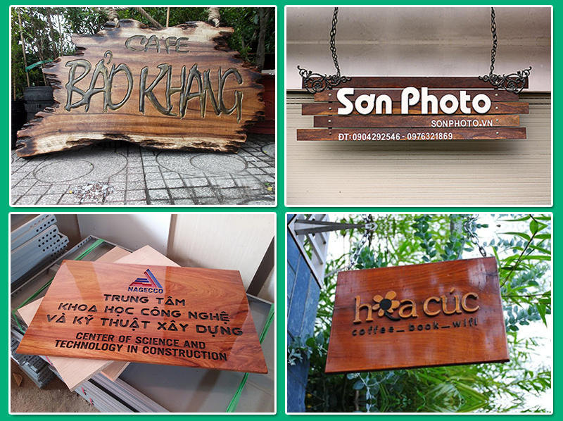 lam-bang-hieu-go-quan-cafe Biển hiệu quán cafe bằng gỗ