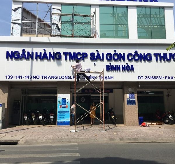 Làm bảng hiệu quận Bình Thạnh giá rẻ, bền đẹp