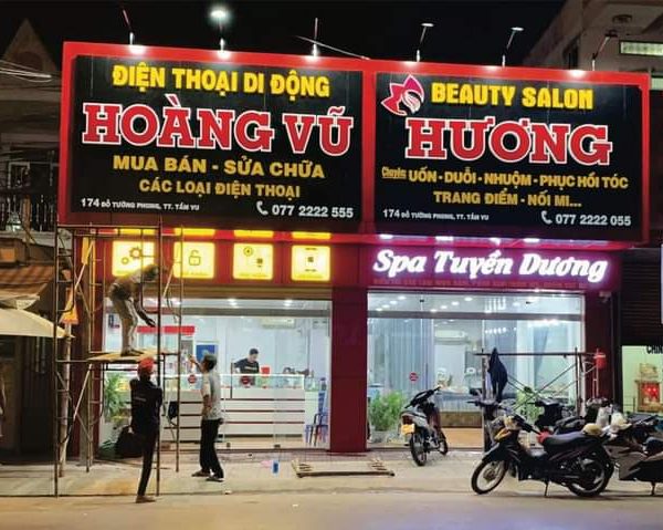 Làm bảng hiệu quảng cáo quận 3 theo yêu cầu