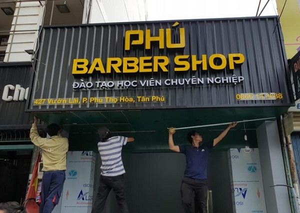 Mẫu Bảng Hiệu Tôn Sóng Quảng Cáo Đẹp, Ấn Tượng làm bảng hiệu tôn sóng tphcm