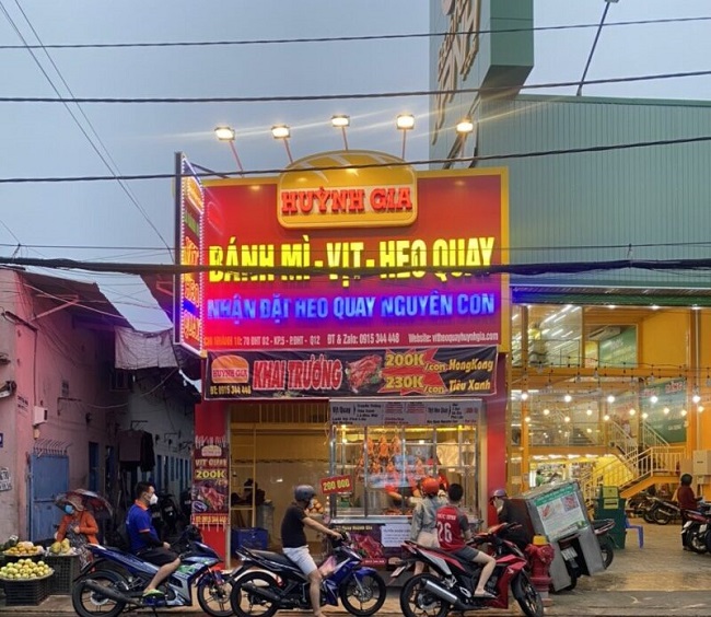lam-bang-hieu-vit-quay làm bảng hiệu vịt quay