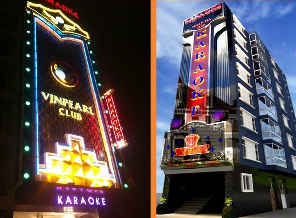 Làm Bảng Hiệu Quận 1 Sunshine Giá Rẻ, Thiết Kế Đẹp Làm biển hiệu quán karaoke