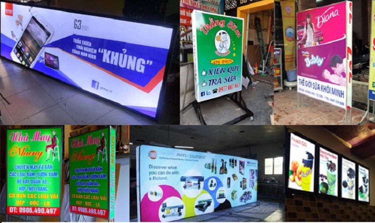 Làm Biển Quảng Cáo Giá Rẻ Tại TP Hồ Chí Minh lam bien quang cao 1