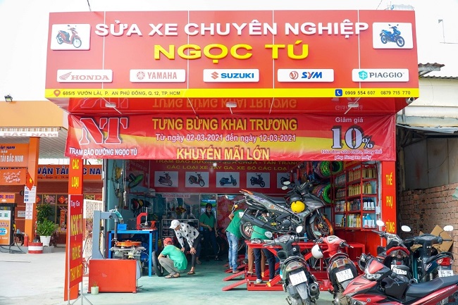 li-do-lam-bang-hieu-sua-xe-may lợi ích khi làm biển quảng sửa xe máy