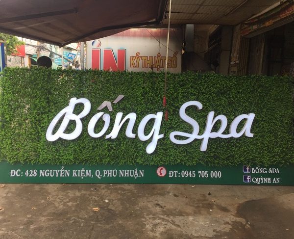 Bảng Hiệu Cỏ Nhân Tạo Đẹp, Mới Lạ Ấn Tượng Nhất Biển hiệu cỏ