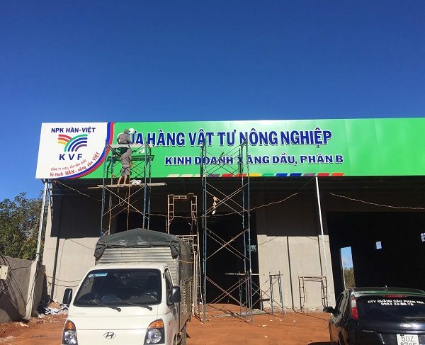 Mẫu Bảng Hiệu Cửa Hàng Vật Tư Nông Nghiệp Đẹp, Thu Hút biển quảng cáo vật tư nông nghiệp