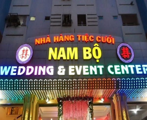 Làm Biển Quảng Cáo Giá Rẻ Tại TP Hồ Chí Minh bảng hiệu đèn led nhà hàng tiệc cưới