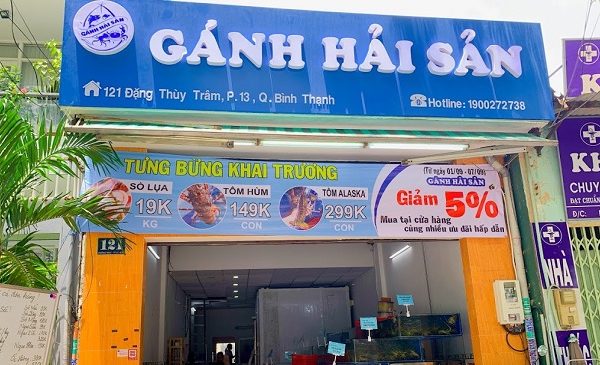 Mẫu Biển Quảng Cáo Hải Sản Tươi Sống, Khô Đẹp - Rẻ mẫu bảng hiệu hải sản đẹp