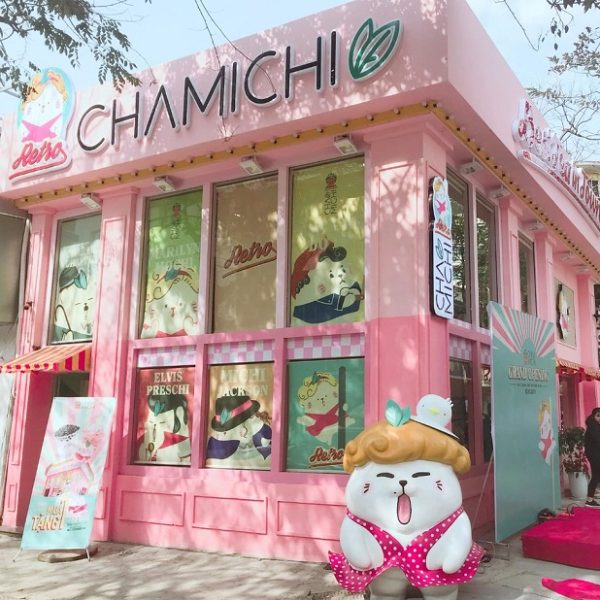 bảng hiệu màu hồng đẹp