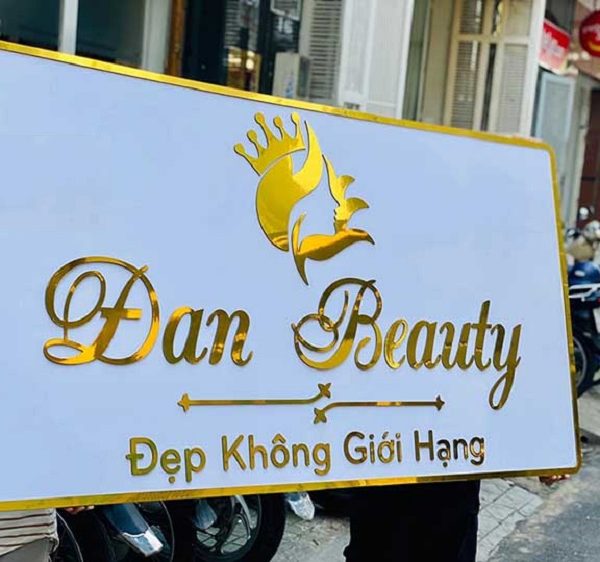 Mẫu Biển Quảng Cáo Mỹ Phẩm Đẹp, Cao Cấp bảng quảng cáo shop mỹ phẩm mica