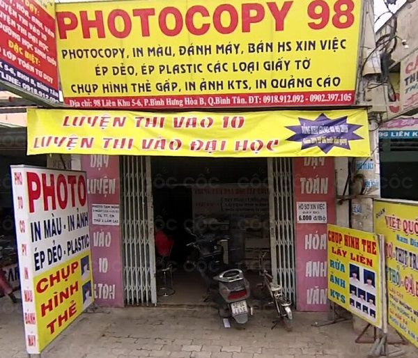 Mẫu Bảng Hiệu Photocopy Đẹp, Thu Hút Khách bảng hiệu tiệm photo đẹp