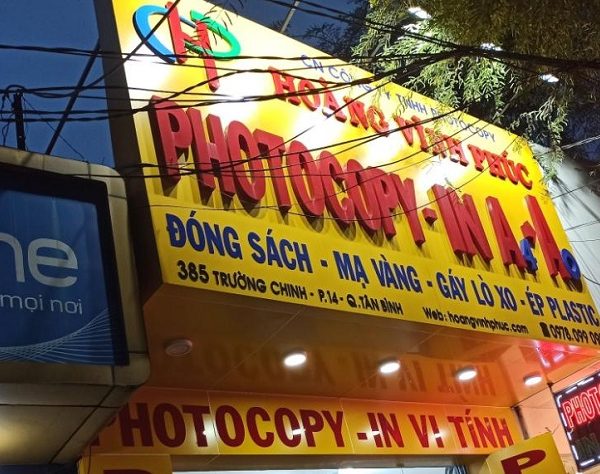 Mẫu Bảng Hiệu Photocopy Đẹp, Thu Hút Khách Biển quảng cáo photocopy đẹp