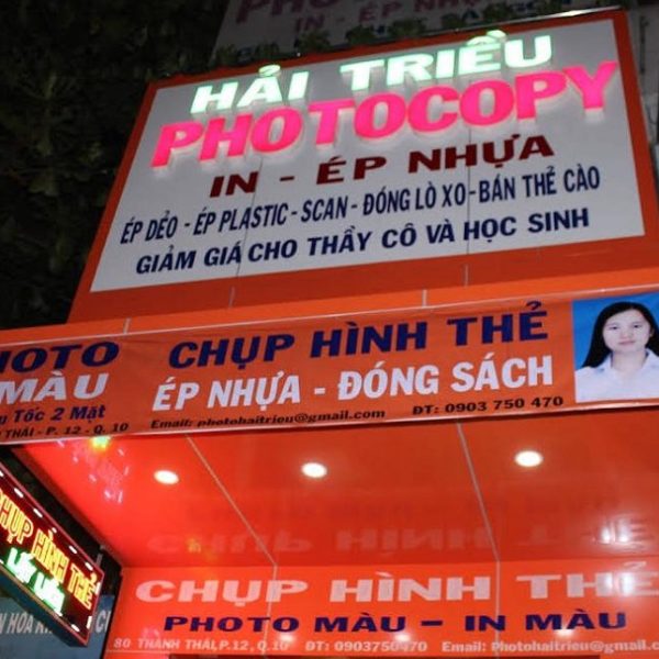 Mẫu Bảng Hiệu Photocopy Đẹp, Thu Hút Khách bảng hiệu photocopy led đẹp
