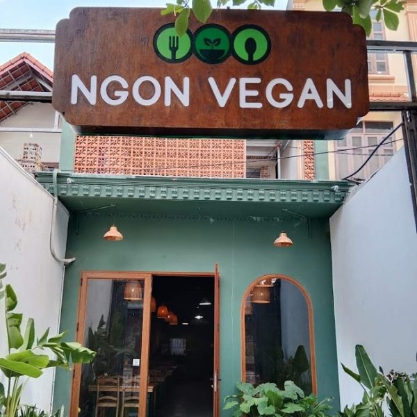 Mẫu Bảng Hiệu Quán Chay Đẹp, Tao Nhã Bảng hiệu quán chay đẹp