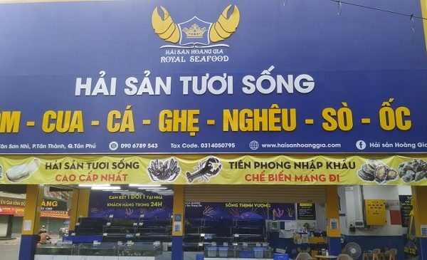 Mẫu Biển Quảng Cáo Hải Sản Tươi Sống, Khô Đẹp - Rẻ mẫu bảng hiệu quảng cáo hải sản đẹp