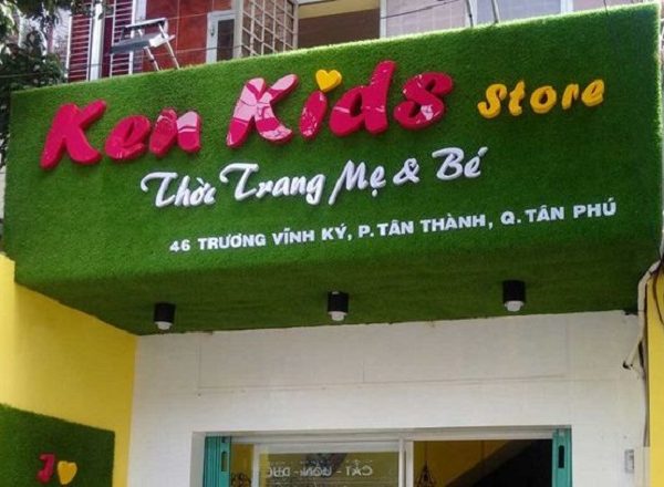Mẫu Bảng Hiệu Shop Mẹ và Bé Đẹp, Dễ Thương mẫu biển hiệu mẹ và bé