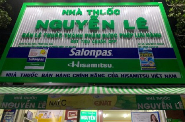 mau-bang-hieu-ton-song-nha-thuoc biển hiệu tôn sóng nhà thuốc