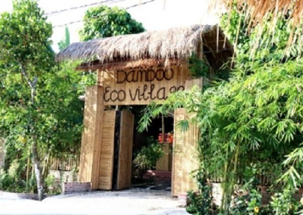 Thi Công Bảng Hiệu Bằng Tre Giá Rẻ, Đẹp Tại TPHCM mẫu bảng hiệu tre