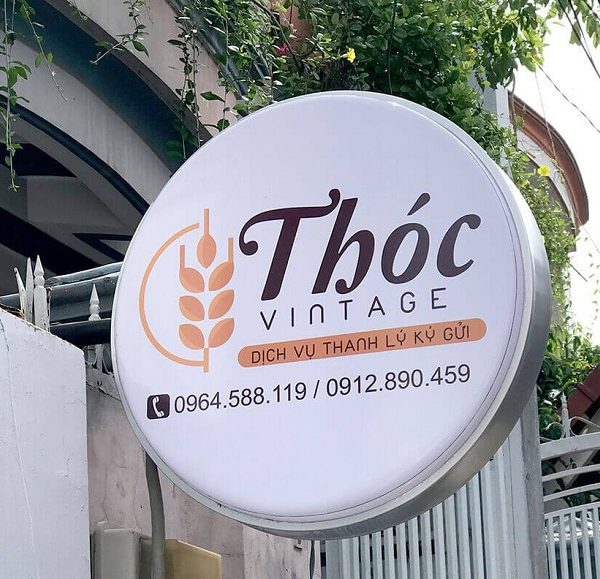 Mẫu Bảng Hiệu Tròn – Biển Vẫy Tròn Đẹp, Độc Đáo mẫu biển quảng cáo hình tròn