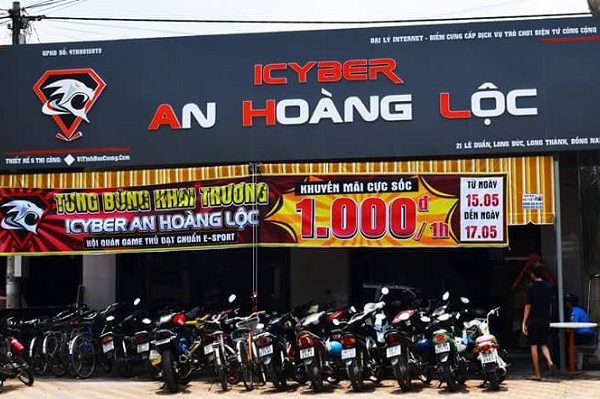 Mẫu Biển Quảng Cáo Quán Nét Đẹp Thu Hút Game Thủ Biển quảng cáo tiệm net