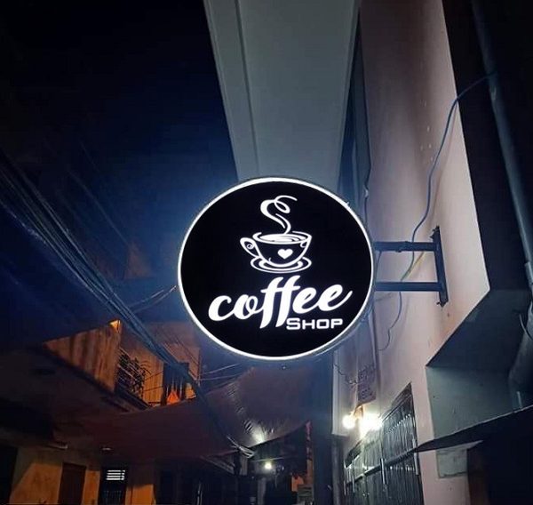 Mẫu Bảng Hiệu Tròn – Biển Vẫy Tròn Đẹp, Độc Đáo mẫu biển hiệu hình tròn