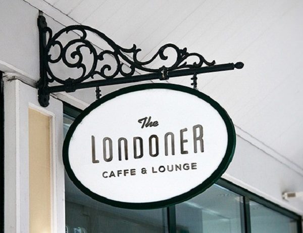 Mẫu Bảng Hiệu Quán Cafe Đẹp, Thu Hút Khách Nhất Mẫu biển hiệu quán cafe hộp đèn Londoner