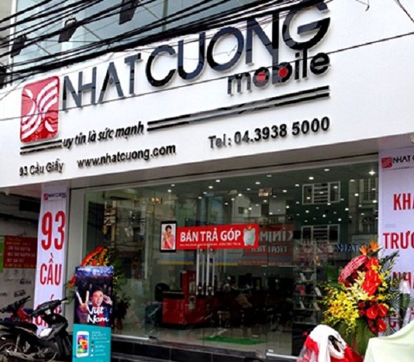 Mẫu Biển Quảng Cáo Điện Thoại Đẹp, Ấn Tượng Nhất Mẫu biển hiệu cửa hàng điện thoại 01