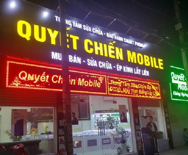 Mẫu Biển Quảng Cáo Điện Thoại Đẹp, Ấn Tượng Nhất biển quảng cáo cửa hàng điện thoại đẹp đèn led