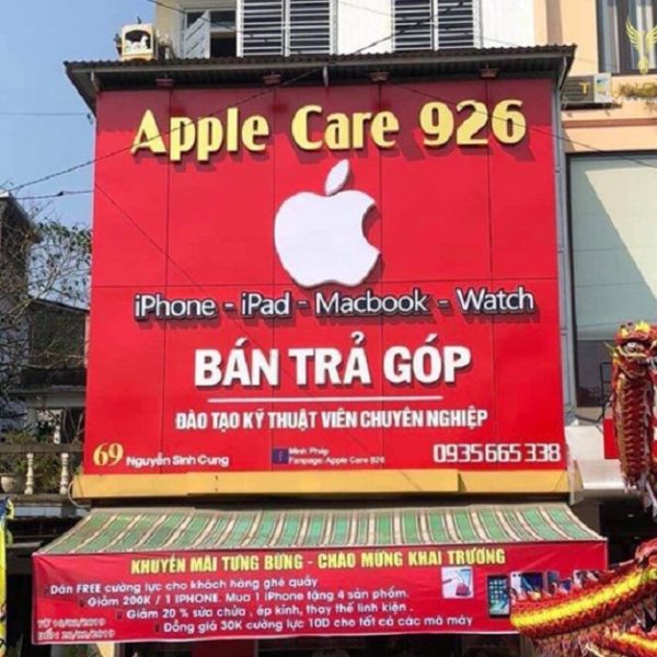 Mẫu Biển Quảng Cáo Điện Thoại Đẹp, Ấn Tượng Nhất biển quảng cáo phụ kiện điện thoại đẹp
