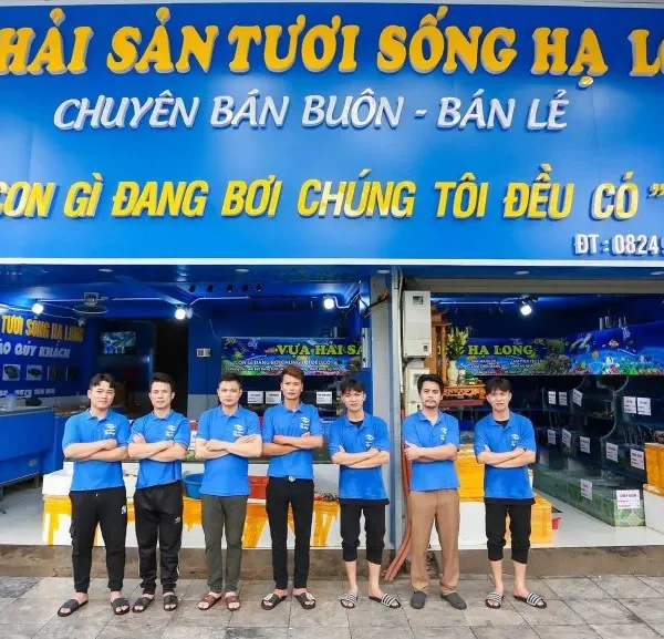 Biển Quảng Cáo Hải Sản Alu Xanh Dương In UV mau bien quang cao hai san dep mat 2021 1024x577 1