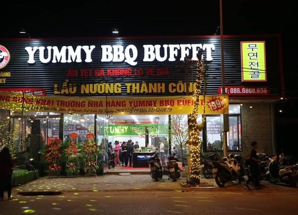 biển quảng cáo lẩu nướng đẹp