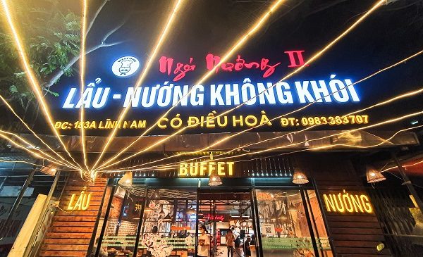 biển quảng cáo lẩu nướng đẹp