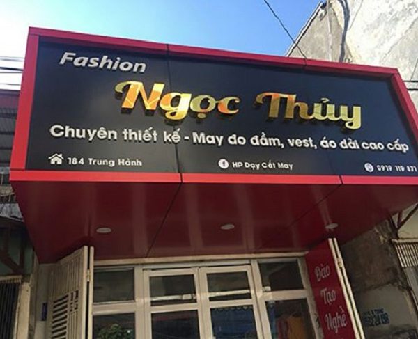 biển quảng cáo nhà may đẹp
