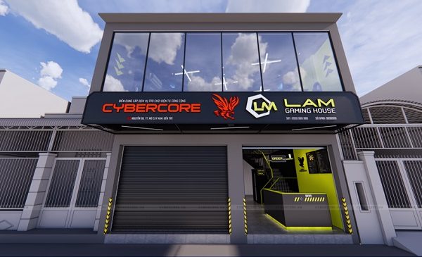 Mẫu Biển Quảng Cáo Quán Nét Đẹp Thu Hút Game Thủ Bảng hiệu quán game đẹp