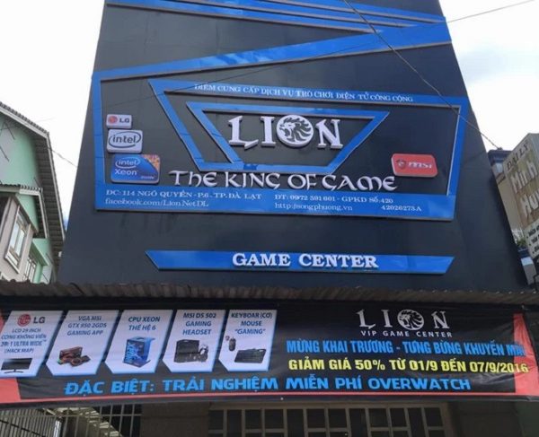 Mẫu Biển Quảng Cáo Quán Nét Đẹp Thu Hút Game Thủ Làm biển quảng cáo quán net