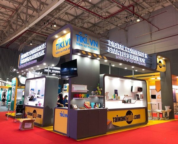 Mẫu Thiết Kế Gian Hàng Hội Chợ Đẹp, Thu Hút Nhất Thi công gian hàng hội chợ triển lãm